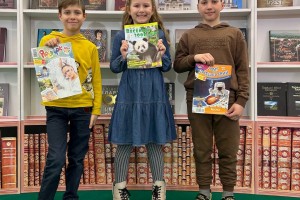 Дети посетили презентацию издательства "Адукацыя i выхаванне" на XXX Международной книжной выставке 