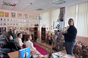 Музей часопіса “Вясёлка” наведвалі вучні мінскіх школ