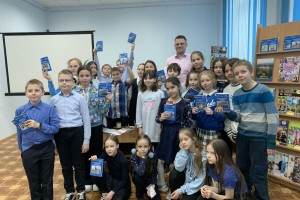 Сотрудники издательства «Адукацыя і выхаванне» посетили библиотеку № 14 им. Ф. Богушевича.