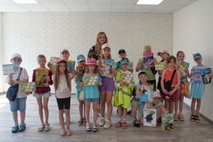 Юные читатели из средней школы № 140 г. Минска пришли в гости к журналу "Рюкзачок"