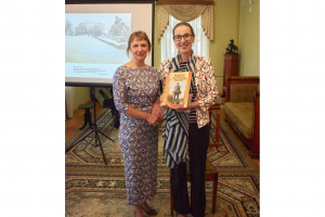 Супрацоўнікі “Беларускага гістарычнага часопіса” наведалі сустрэчу з Галінай Левінай