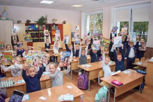 Детские журналы издательства в гостях у учащихся школы № 110 г. Минска