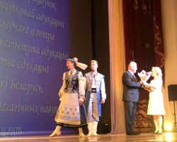 Вольга Ігараўна Цірынава ўзнагароджана нагрудным знакам «Выдатнік адукацыі» Вольга Ігараўна Цірынава ўзнагароджана нагрудным знакам «Выдатнік адукацыі»