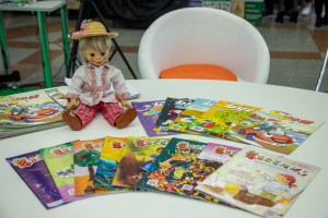 «Вясёлка», «Буся» і «Грошык і таямнічы кошык»: прэзентацыі для дзяцей у другі выставачны дзень