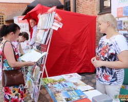 Мы на фестивале исторической книги в Мире Мы на фестивале исторической книги в Мире
