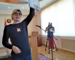 "Живая душа печатного слова": встреча в Слуцке с читателями "Живая душа печатного слова": встреча в Слуцке с читателями