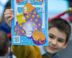 «Вясёлка», «Буся» і «Грошык і таямнічы кошык»: прэзентацыі для дзяцей у другі выставачны дзень