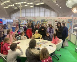Учимся и играем с «Рюкзачком» на детской площадке выставки-ярмарки
