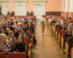 Урачыстае падвядзенне вынікаў конкурсу эсэ «Пуцявінамі беларускага пісьменства» адбылося на філалагічным факультэце БДУ