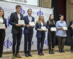 Урачыстае падвядзенне вынікаў конкурсу эсэ «Пуцявінамі беларускага пісьменства» адбылося на філалагічным факультэце БДУ