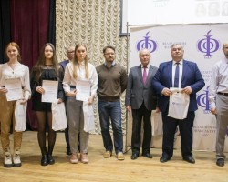 Урачыстае падвядзенне вынікаў конкурсу эсэ «Пуцявінамі беларускага пісьменства» адбылося на філалагічным факультэце БДУ