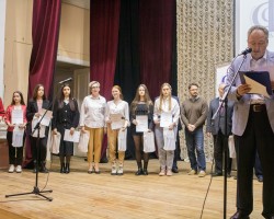 Урачыстае падвядзенне вынікаў конкурсу эсэ «Пуцявінамі беларускага пісьменства» адбылося на філалагічным факультэце БДУ