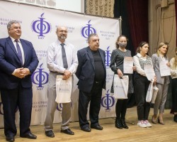 Урачыстае падвядзенне вынікаў конкурсу эсэ «Пуцявінамі беларускага пісьменства» адбылося на філалагічным факультэце БДУ