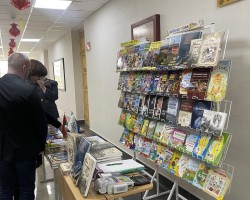 Выдавецтва «Адукацыя і выхаванне» на пасяджэнні дыялогавай пляцоўкі ў Брэсце Выдавецтва «Адукацыя і выхаванне» на пасяджэнні дыялогавай пляцоўкі ў Брэсце