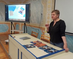 Диалоги об искусстве: заседание межрайонного методического объединения учителей с участием главного редактора журнала «Мастацтва i школа»