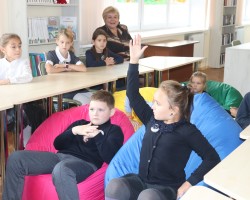 Пушкінская бібліятэка сустрэла часопіс «Вясёлка» ў Тыдзень роднай мовы