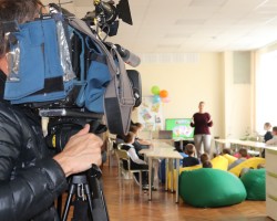 Пушкінская бібліятэка сустрэла часопіс «Вясёлка» ў Тыдзень роднай мовы