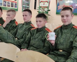 Издательство «Адукацыя і выхаванне» в Минском суворовском военном училище: беседы о книгах и творчестве