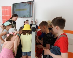 Журнал «Рюкзачок» в гостях у Информационного центра по атомной энергии