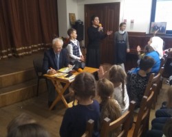 Издательство «Издательство «Адукацыя i выхаванне» посетило частное учреждение образования «Средняя школа «Ихвис» при Свято-Елисаветинском монастыре.