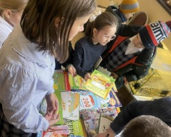 Издательство «Издательство «Адукацыя i выхаванне» посетило частное учреждение образования «Средняя школа «Ихвис» при Свято-Елисаветинском монастыре.