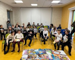 Издательство «Адукацыя і выхаванне» провело встречу с учащимися могилёвской средней школы № 12 (2)