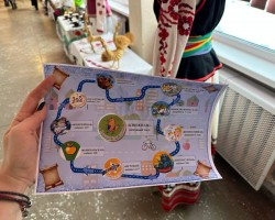 Издательство "Адукацыя і выхаванне" приняло участие в районном празднике «День книги» в гимназии г. Фаниполя