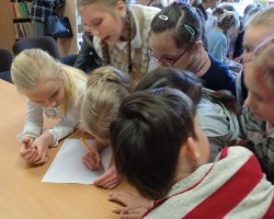 Команда журналов серии «Рюкзачок» посетила гимназию-колледж искусств г. Минска. Команда журналов серии «Рюкзачок» посетила гимназию-колледж искусств г. Минска.