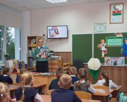 Детские журналы издательства в гостях у учащихся школы № 110 г. Минска Детские журналы издательства в гостях у учащихся школы № 110 г. Минска