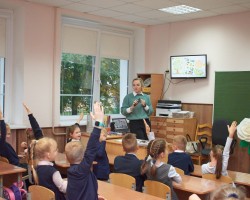 Детские журналы издательства в гостях у учащихся школы № 110 г. Минска Детские журналы издательства в гостях у учащихся школы № 110 г. Минска