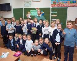 Детские журналы издательства в гостях у учащихся школы № 110 г. Минска Детские журналы издательства в гостях у учащихся школы № 110 г. Минска